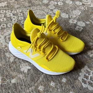 New Balance Bright Yellow Sneakers